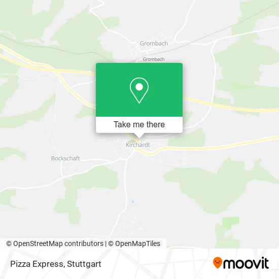 Карта Pizza Express