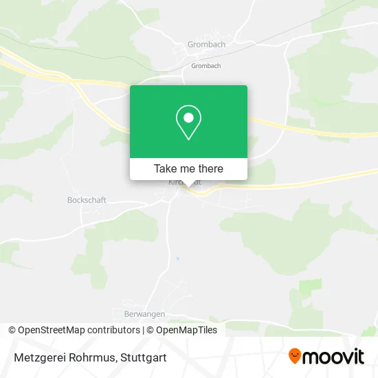 Карта Metzgerei Rohrmus