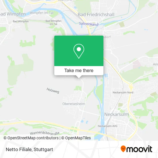 Карта Netto Filiale