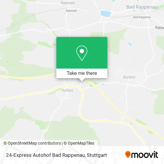 24-Express Autohof Bad Rappenau map