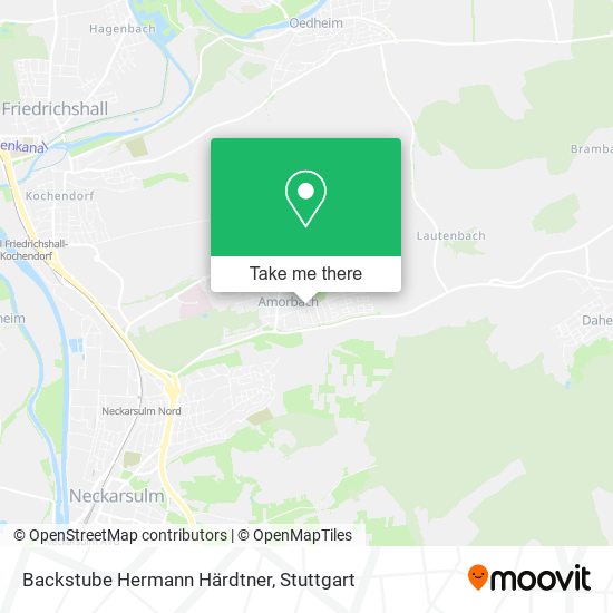 Backstube Hermann Härdtner map