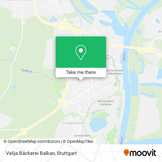 Карта Velija Bäckerei Balkan