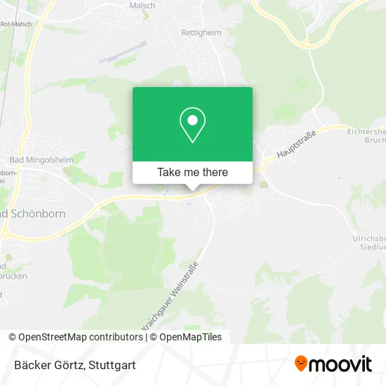 Карта Bäcker Görtz