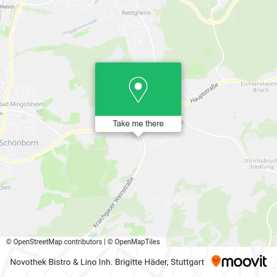 Карта Novothek Bistro & Lino Inh. Brigitte Häder