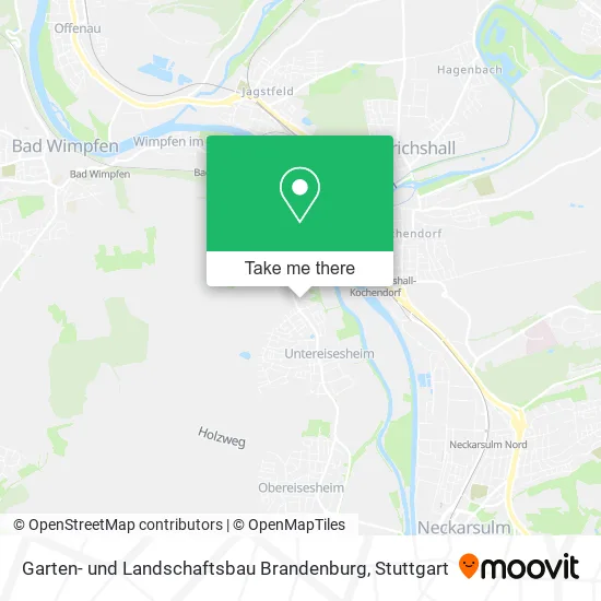 Карта Garten- und Landschaftsbau Brandenburg