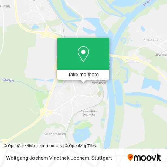 Карта Wolfgang Jochem Vinothek Jochem