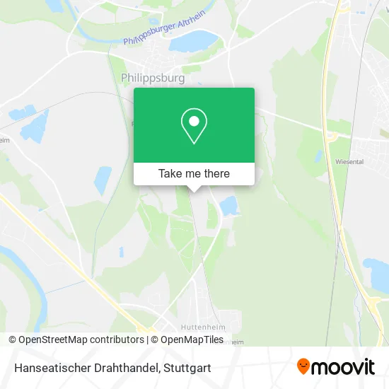 Карта Hanseatischer Drahthandel