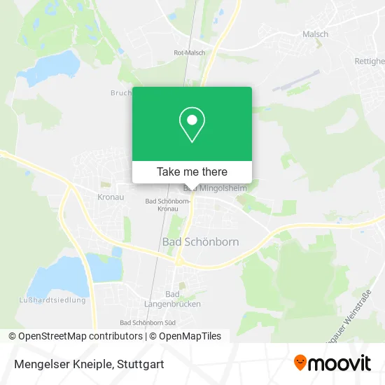 Карта Mengelser Kneiple