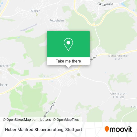 Huber Manfred Steuerberatung map