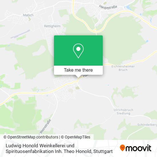 Ludwig Honold Weinkellerei und Spirituosenfabrikation Inh. Theo Honold map