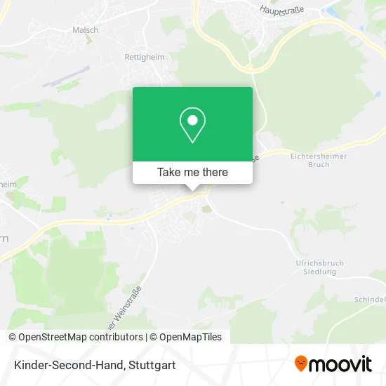 Карта Kinder-Second-Hand
