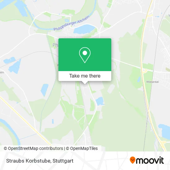 Карта Straubs Korbstube