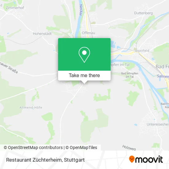 Карта Restaurant Züchterheim