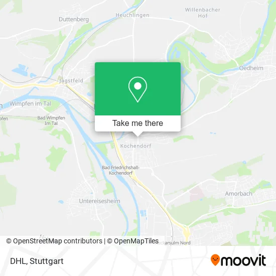 Карта DHL