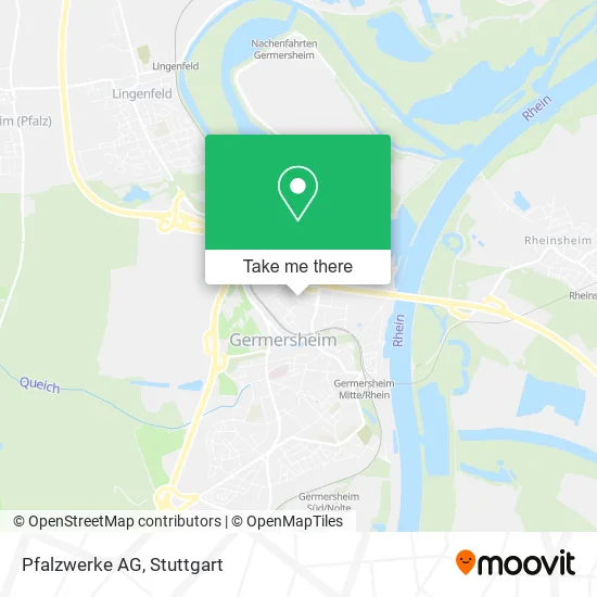 Карта Pfalzwerke AG