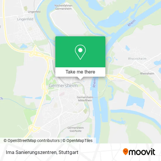 Карта Ima Sanierungszentren