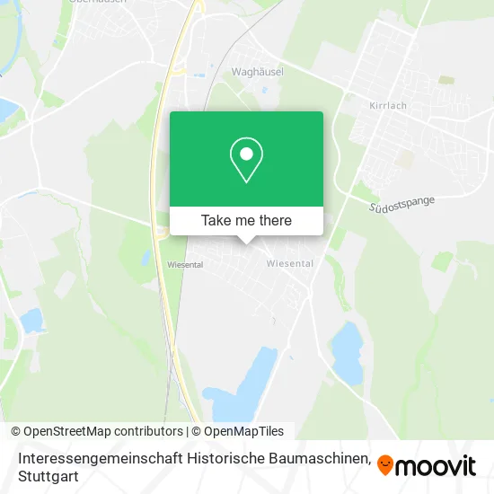 Карта Interessengemeinschaft Historische Baumaschinen
