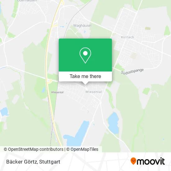 Карта Bäcker Görtz