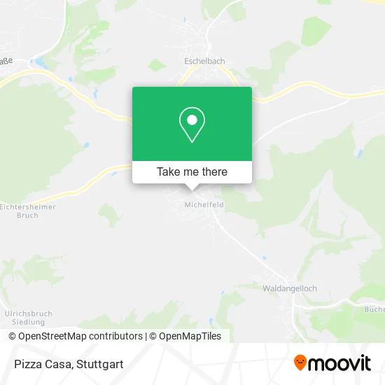 Карта Pizza Casa