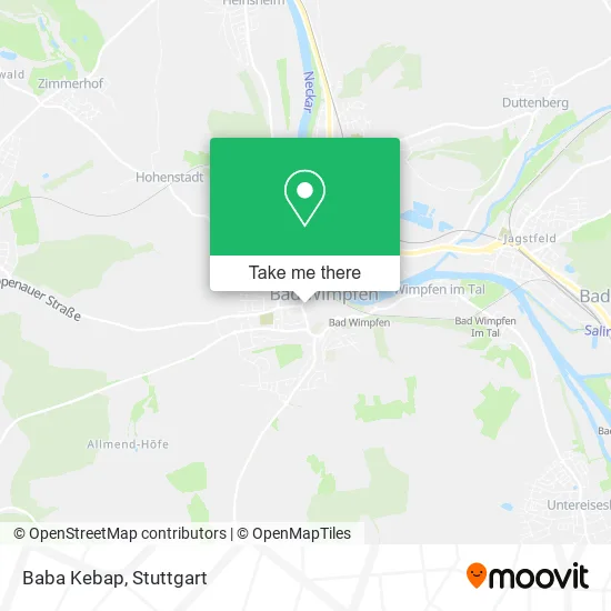 Карта Baba Kebap