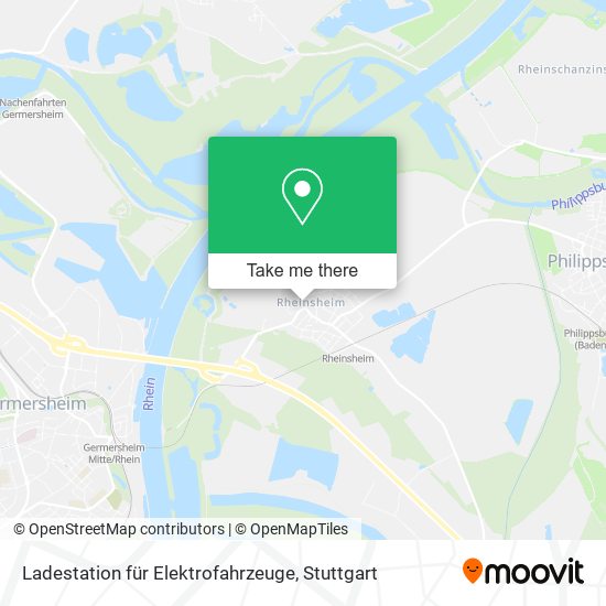 Ladestation für Elektrofahrzeuge map