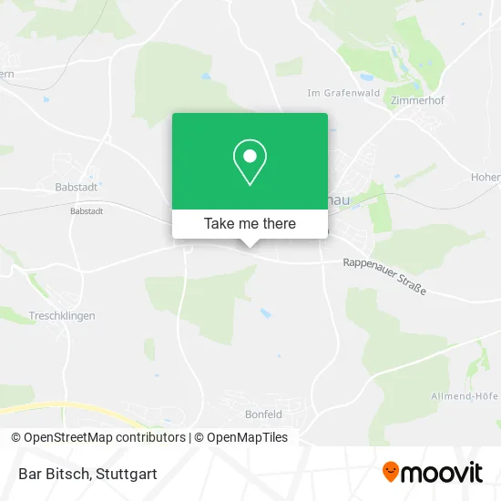 Карта Bar Bitsch