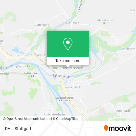 Карта DHL