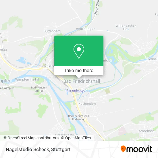 Карта Nagelstudio Scheck