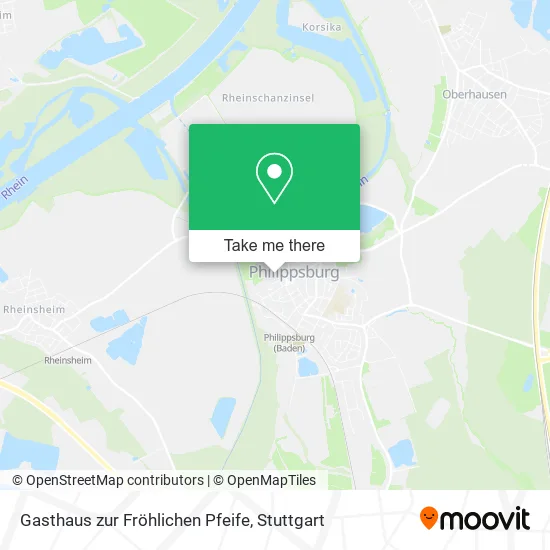 Карта Gasthaus zur Fröhlichen Pfeife