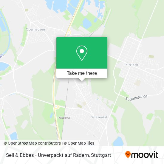 Sell & Ebbes - Unverpackt auf Rädern map