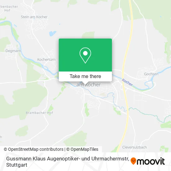 Карта Gussmann Klaus Augenoptiker- und Uhrmachermstr