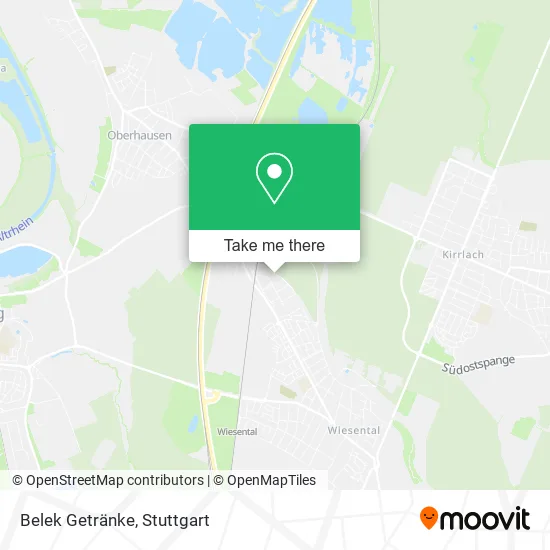 Карта Belek Getränke