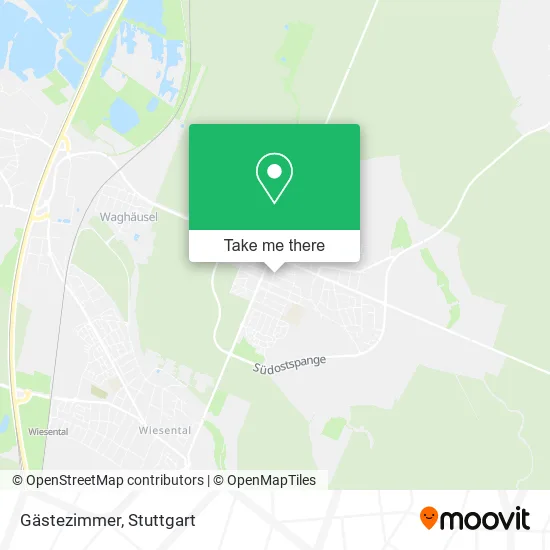 Карта Gästezimmer