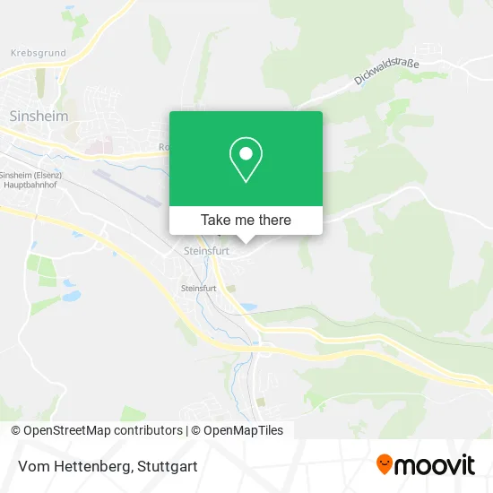 Карта Vom Hettenberg