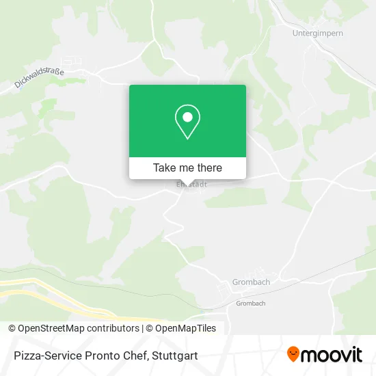 Карта Pizza-Service Pronto Chef