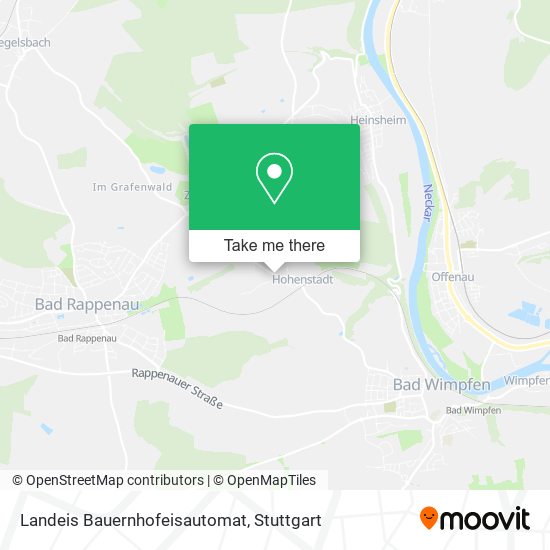 Landeis Bauernhofeisautomat map