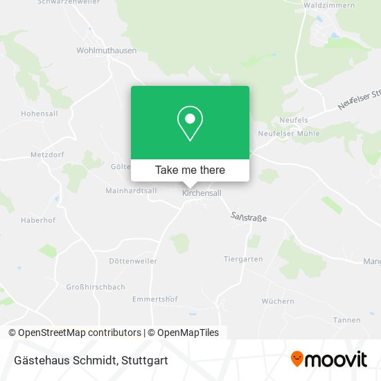 Gästehaus Schmidt map