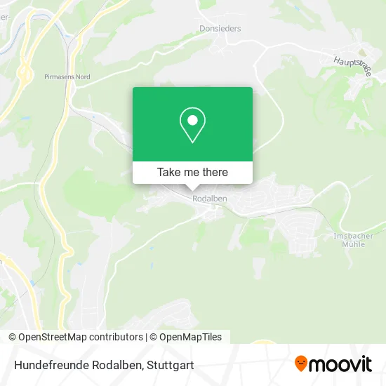 Карта Hundefreunde Rodalben