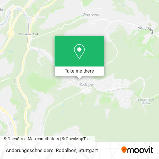 Карта Änderungsschneiderei Rodalben