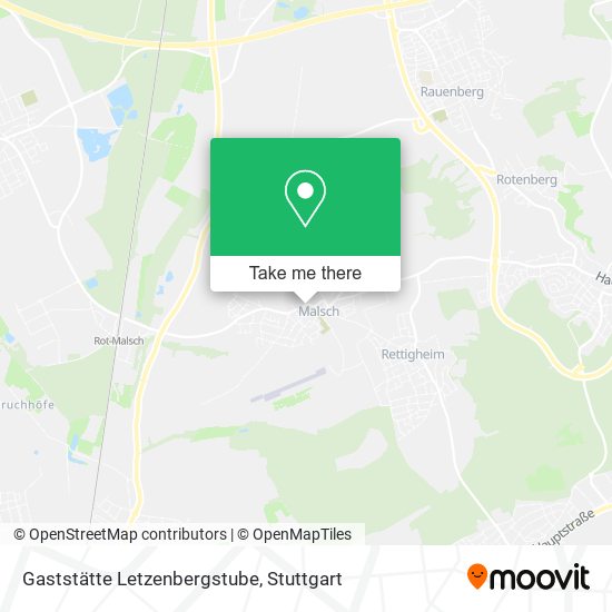 Gaststätte Letzenbergstube map