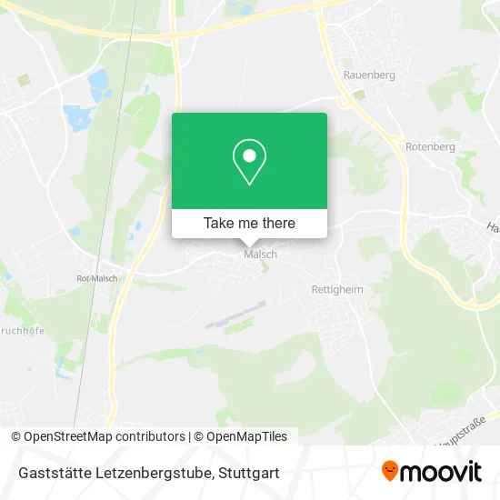 Карта Gaststätte Letzenbergstube