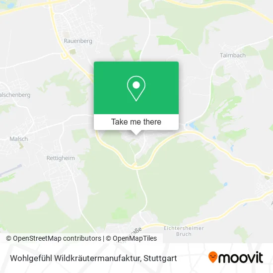 Карта Wohlgefühl Wildkräutermanufaktur