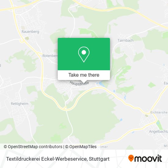 Карта Textildruckerei Eckel-Werbeservice