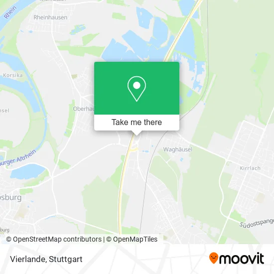Карта Vierlande