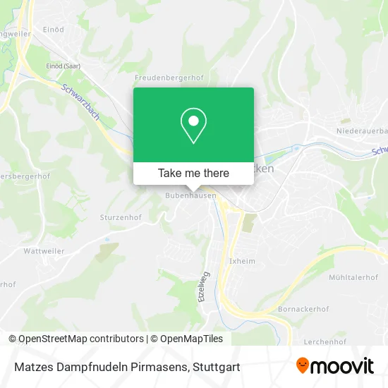 Карта Matzes Dampfnudeln Pirmasens