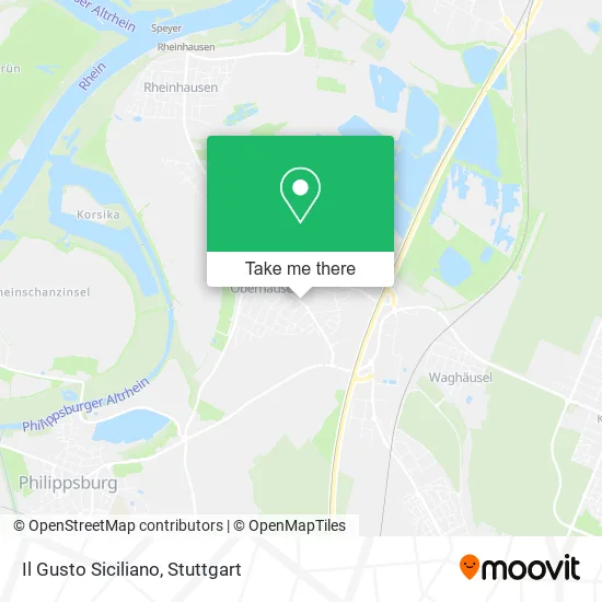 Карта Il Gusto Siciliano