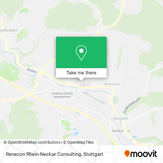 Карта Renecon Rhein-Neckar Consulting