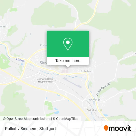 Карта Palliativ Sinsheim
