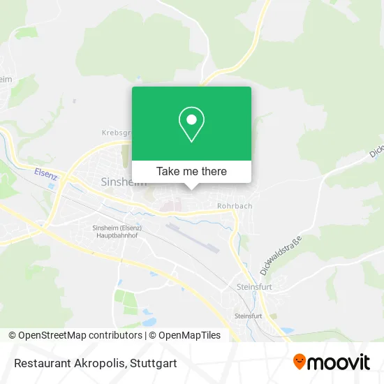 Карта Restaurant Akropolis