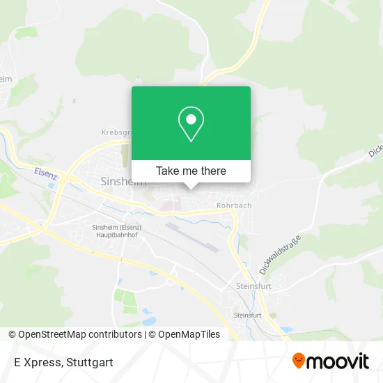 E Xpress map